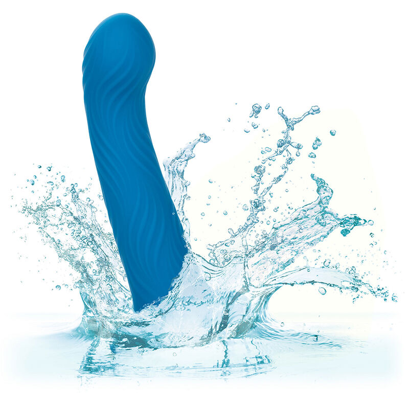 CALEXOTICS - Πρωκτικό Σφήνα Wave Rider Ripple Blue