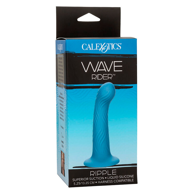 CALEXOTICS - Πρωκτικό Σφήνα Wave Rider Ripple Blue