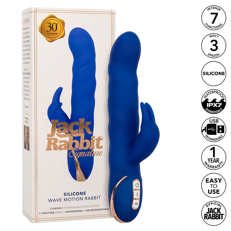 CALEXOTICS - ΔΟΝΗΤΗΣ JACK RABBIT WAVE MOTION ΜΠΛΕ