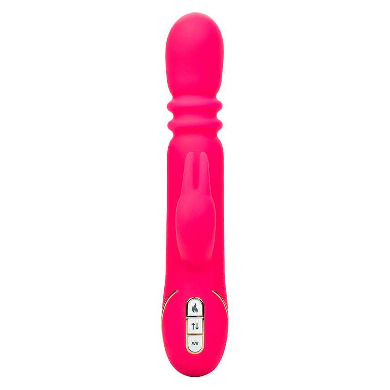 CALEXOTICS - JACK FANTASY ΤΡΙΠΛΗ ΘΕΡΜΑΙΝΟΜΕΝΗ ΔΟΝΗΣΗ RABBIT ΡΟΖ
