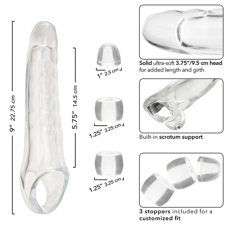 CALEXOTICS - MAXX PENIS EXTENDER ΡΥΘΜΙΖΟΜΕΝΟΣ ΔΙΑΦΑΝΗΣ