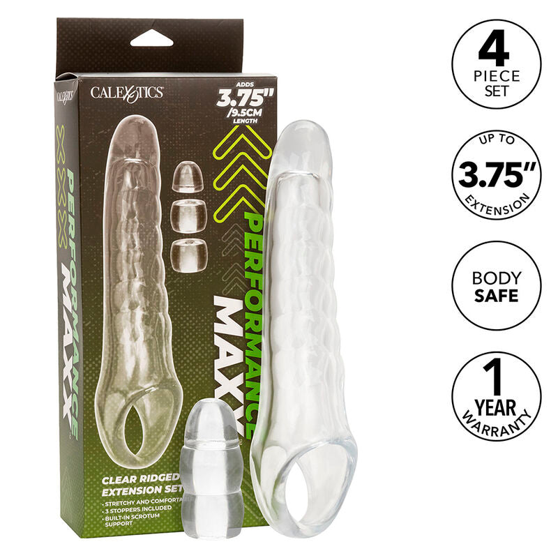 CALEXOTICS - MAXX PENIS EXTENDER ΡΥΘΜΙΖΟΜΕΝΟΣ ΔΙΑΦΑΝΗΣ