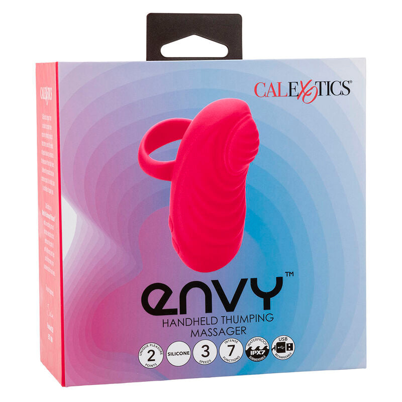 CALEXOTICS - ENVY Χειρός Μασάζ με Μπάλες και Κυλιόμενες 7 Δονήσεις Ροζ