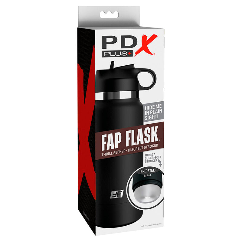 PDX PLUS - Φιάλη FAP με διακριτό αναδευτήρα, διαφανές μοντέλο 1