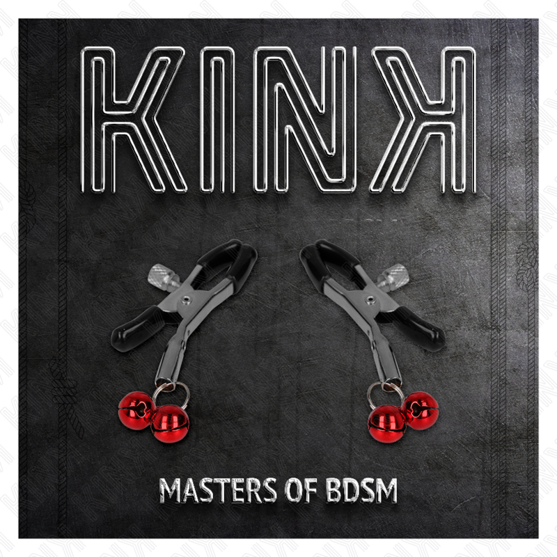 KINK - Σφιγκτήρας θηλής διπλής καμπάνας κόκκινος 6 cm