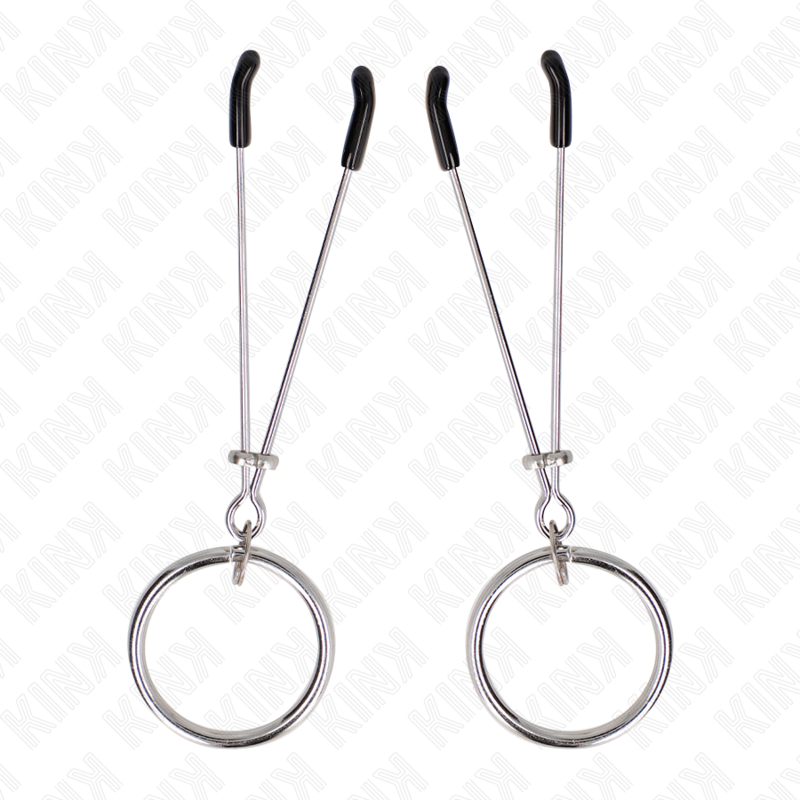 Σφιγκτήρες θηλών KINK - Λεπτοί με δακτύλιο O-RING 7 cm