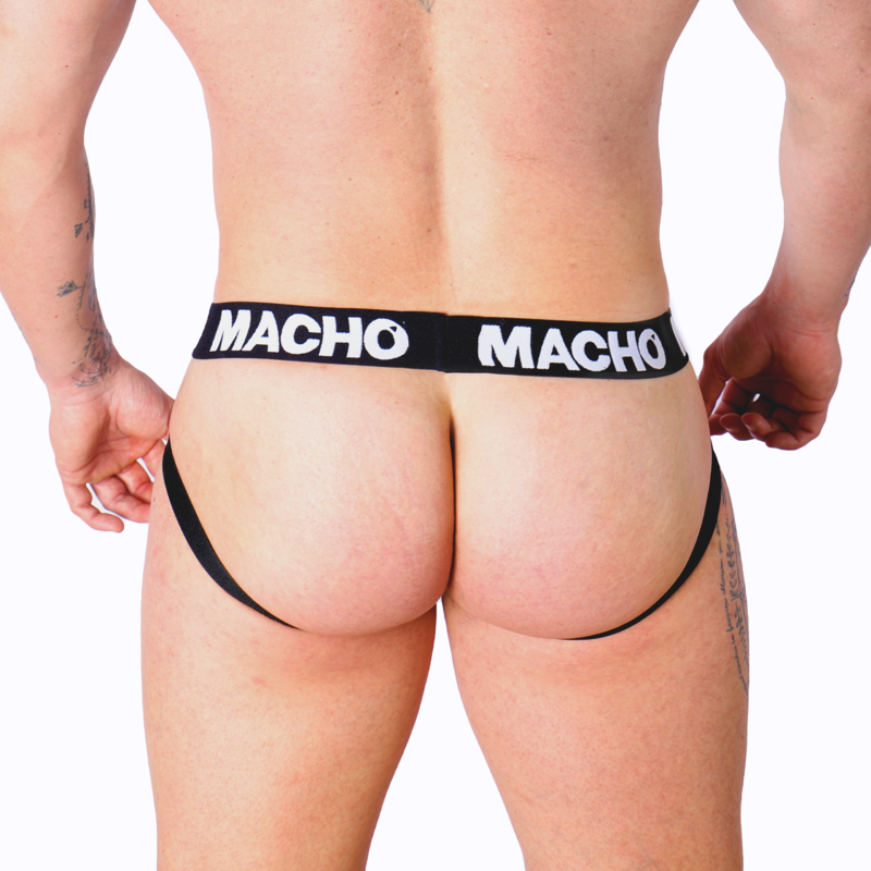 MACHO - MX26X1 JOCK GRID ΛΕΥΚΟ XL