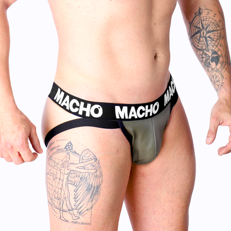MACHO - MX27GR ΔΕΡΜΑΤΙΝΗ ΦΟΡΜΑ ΓΚΡΙ ΜΠΕΖ M