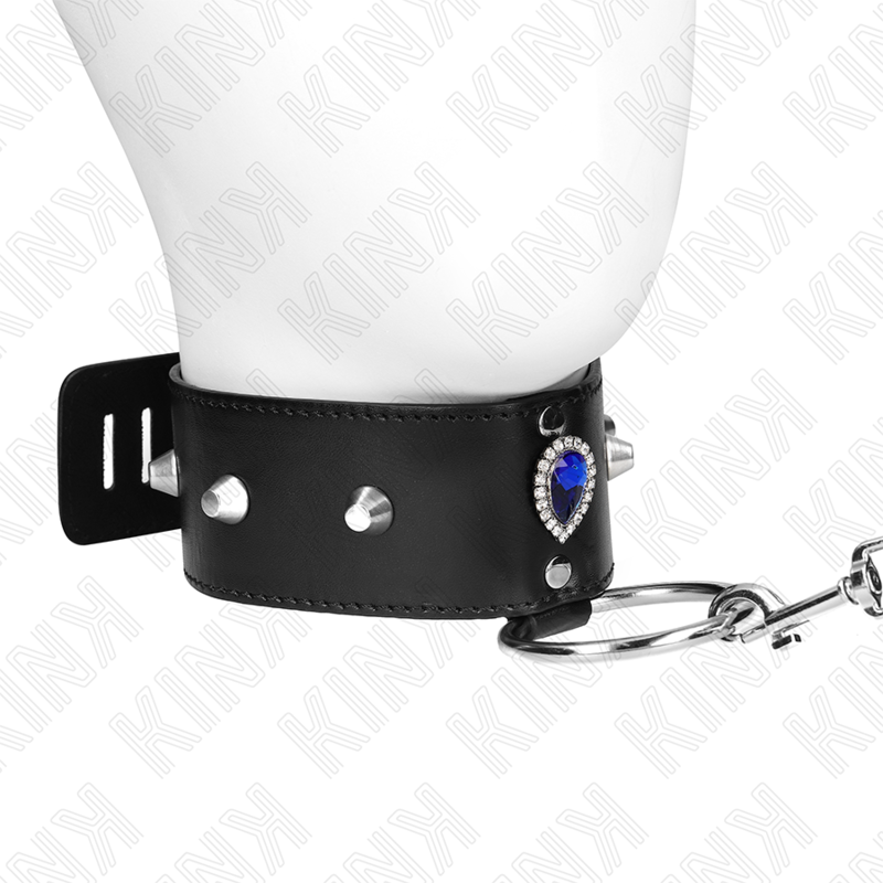 KINK - ΚΟΛΙΕ 65 ΕΚ. ΜΕ ΛΟΥΡΑΚΙ ΜΕ ΜΠΛΕ ΡΙΑΜΑΝ ΡΥΘΜΙΖΟΜΕΝΟ 36-43 ΕΚ. X 5 ΕΚ.