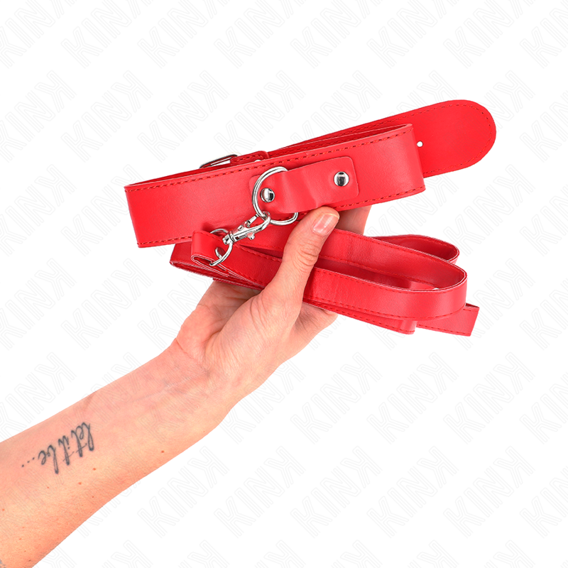 KINK - ΚΟΛΙΕ ΜΕ ΖΩΝΗ 116 ΕΚ. ΛΟΥΡΑΚΙ ROJO ΡΥΘΜΙΖΟΜΕΝΟ 32-50 ΕΚ. X 8 ΕΚ.