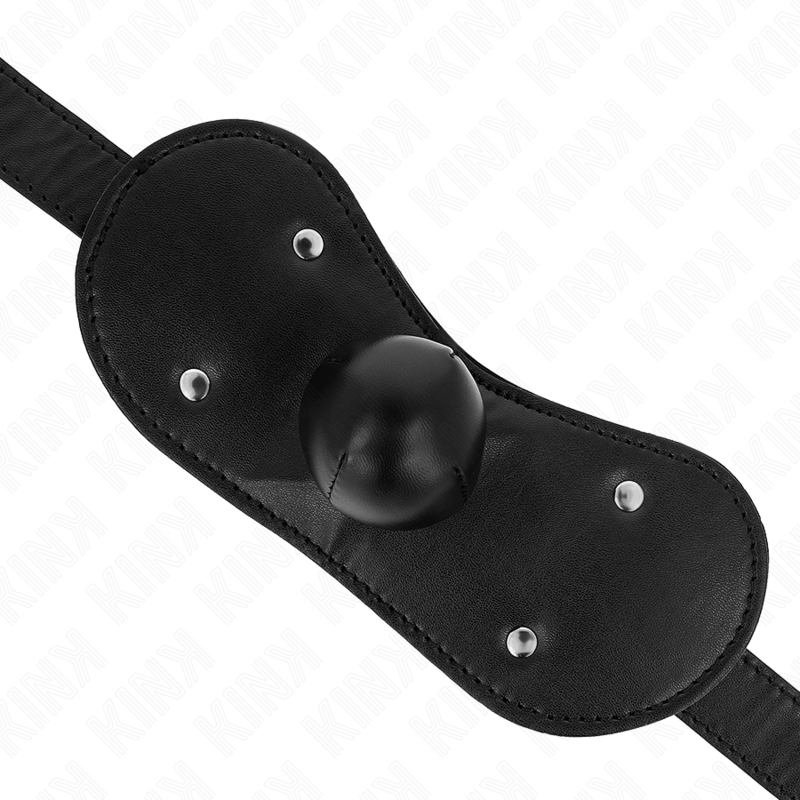 Μάσκα στόματος KINK - BALL GAG με ρυθμιζόμενο κλείδωμα 42-60 cm