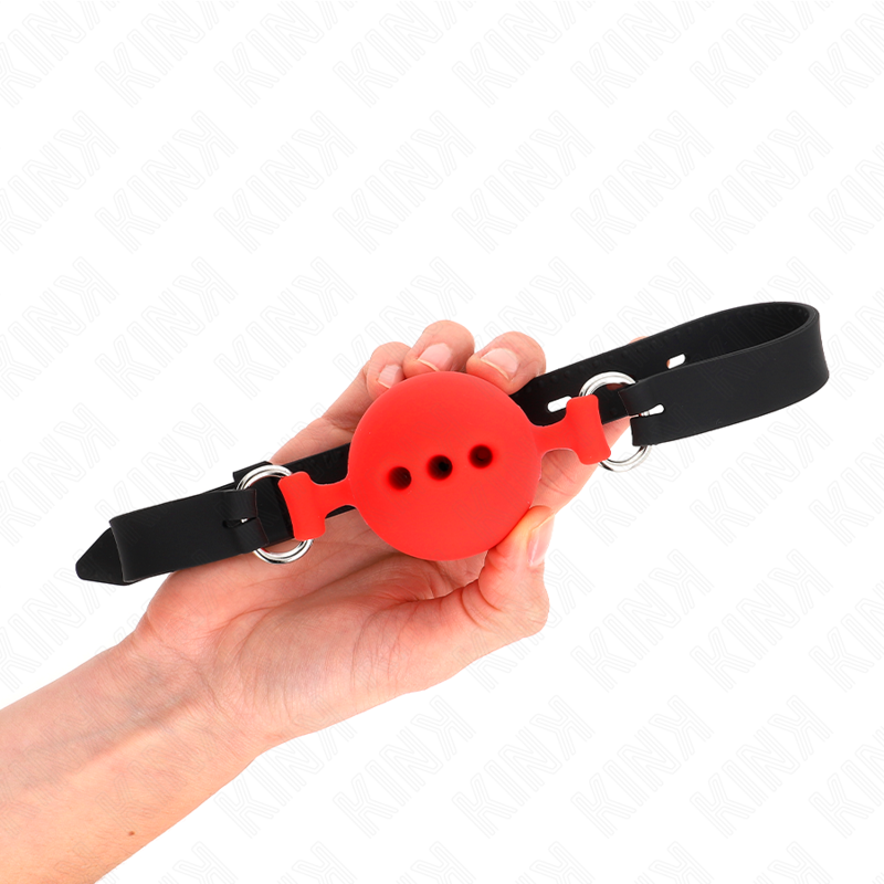 KINK - ΦΙΜΩΤΗΡΙΟ ΣΙΛΙΚΟΝΗΣ 55 x 2 CM ΜΕ ΜΠΑΛΑ 5 CM ΜΕΓΕΘΟΣ L ΚΟΚΚΙΝΟ ΡΥΘΜΙΖΟΜΕΝΟ 35-51 CM