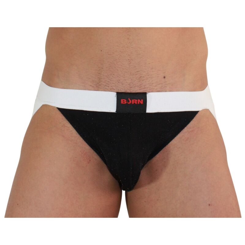 BURN - 004 JOCK ΛΑΜΠΕΡΟ ΜΑΥΡΟ / ΛΕΥΚΟ L
