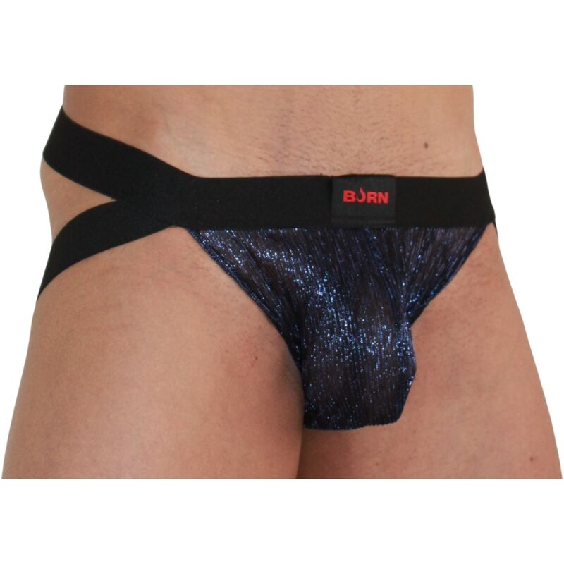 BURN - 006 JOCK ΛΑΜΠΕΡΟ ΜΠΛΕ / ΜΑΥΡΟ M