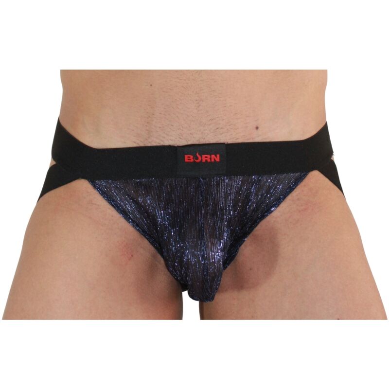 BURN - 006 JOCK ΛΑΜΠΕΡΟ ΜΠΛΕ / ΜΑΥΡΟ XL