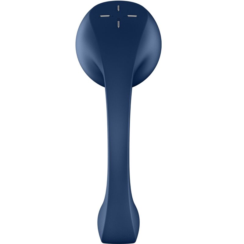 SATISFYER - PRO+ WAVE 4 ΕΦΑΡΜΟΓΗ ΧΩΡΙΣ ΔΙΕΓΕΡΤΗ ΣΗΜΕΙΟΥ G & ΠΑΛΜΩΝ ΑΕΡΑ, ΣΚΟΥΡΟ ΜΠΛΕ
