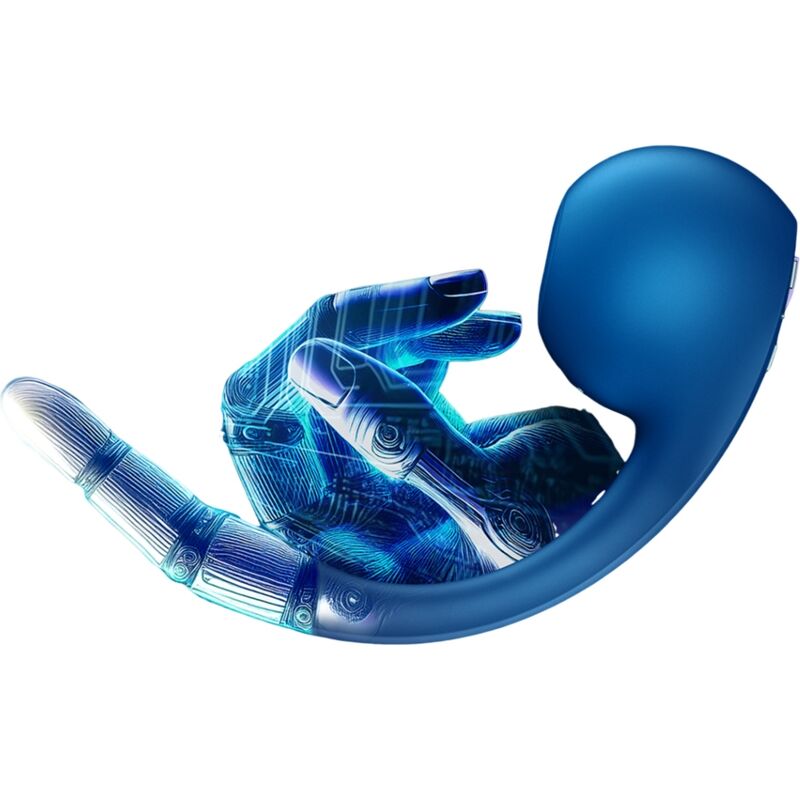 SATISFYER - PRO+ WAVE 4 ΕΦΑΡΜΟΓΗ ΧΩΡΙΣ ΔΙΕΓΕΡΤΗ ΣΗΜΕΙΟΥ G & ΠΑΛΜΩΝ ΑΕΡΑ, ΣΚΟΥΡΟ ΜΠΛΕ
