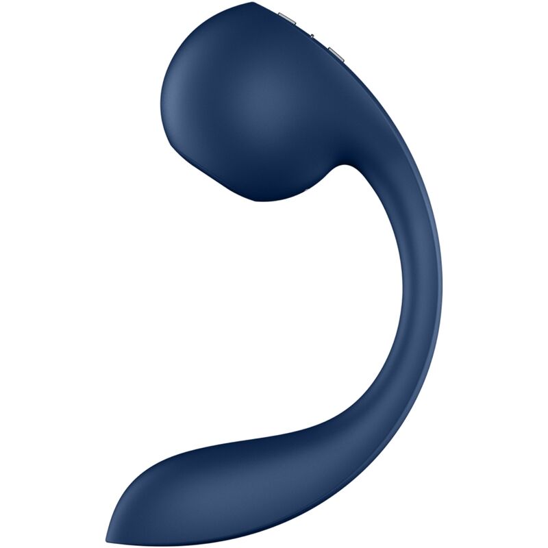 SATISFYER - PRO+ WAVE 4 ΕΦΑΡΜΟΓΗ ΧΩΡΙΣ ΔΙΕΓΕΡΤΗ ΣΗΜΕΙΟΥ G & ΠΑΛΜΩΝ ΑΕΡΑ, ΣΚΟΥΡΟ ΜΠΛΕ