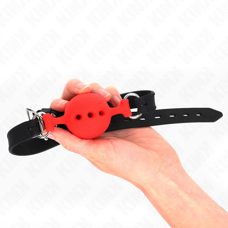 KINK - ΦΙΜΩΤΗΡΙΟ ΣΙΛΙΚΟΝΗΣ 55 x 2 CM ΜΕ ΜΕΓΕΘΟΣ ΜΠΑΛΑΣ 4,5 CM M ΚΟΚΚΙΝΟ ΡΥΘΜΙΖΟΜΕΝΟ 35-51 CM