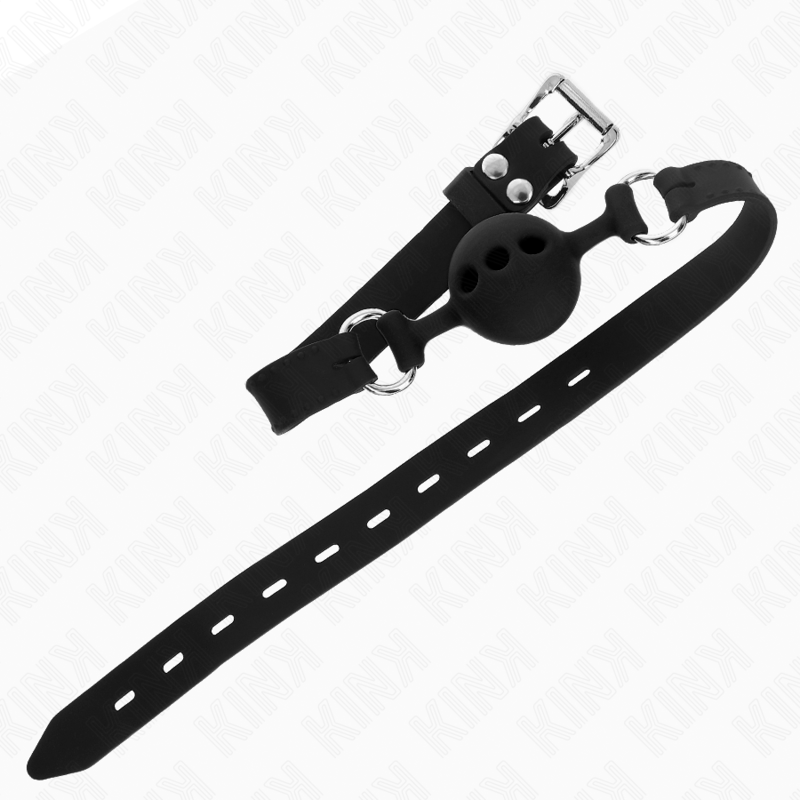 KINK - ΦΙΜΩΤΗΡΙΟ ΣΙΛΙΚΟΝΗΣ 55 x 2 CM ΜΕ ΜΠΑΛΑ 4 CM ΜΕΓΕΘΟΣ S ΜΑΥΡΟ ΡΥΘΜΙΖΟΜΕΝΟ 35-51 CM