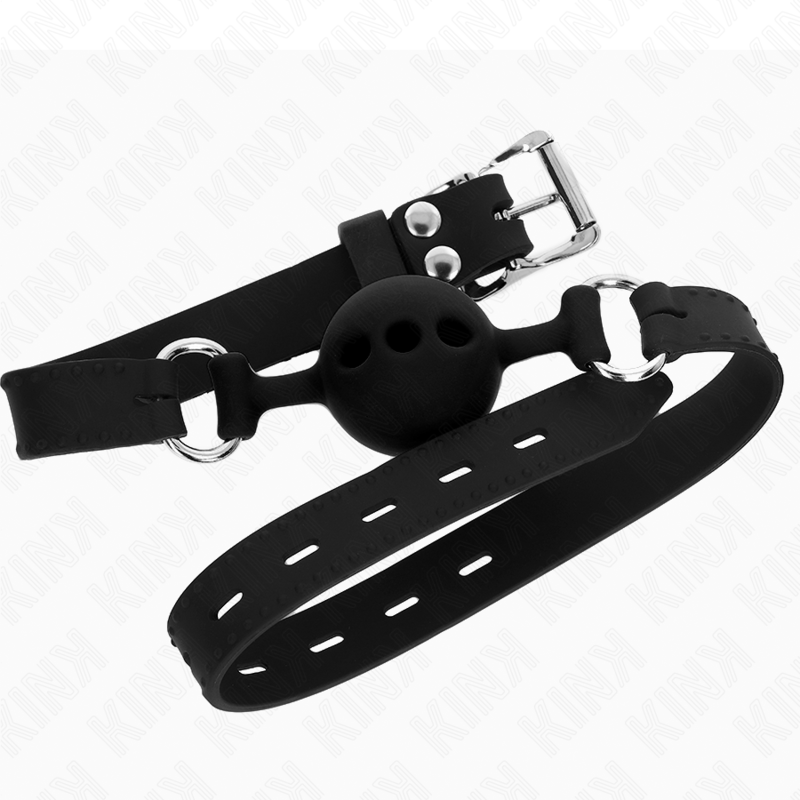 KINK - ΦΙΜΩΤΗΡΙΟ ΣΙΛΙΚΟΝΗΣ 55 x 2 CM ΜΕ ΜΠΑΛΑ 4 CM ΜΕΓΕΘΟΣ S ΜΑΥΡΟ ΡΥΘΜΙΖΟΜΕΝΟ 35-51 CM