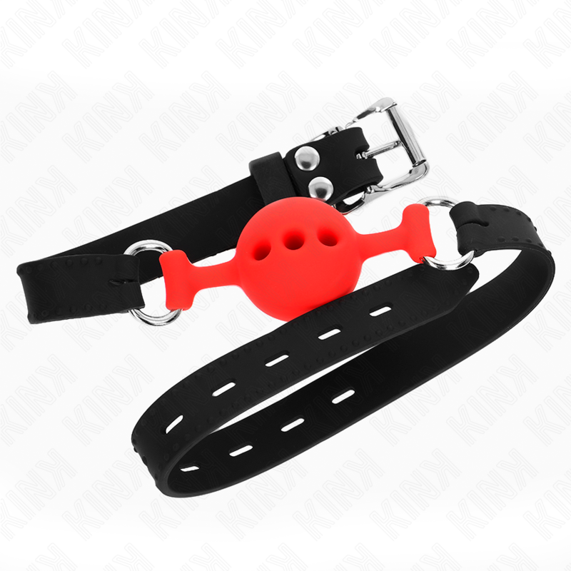 KINK - ΦΙΜΩΤΗΡΙΟ ΣΙΛΙΚΟΝΗΣ 55 x 2 CM ΜΕ ΜΠΑΛΑ 4 CM ΜΕΓΕΘΟΣ S ΚΟΚΚΙΝΟ ΡΥΘΜΙΖΟΜΕΝΟ 35-51 CM