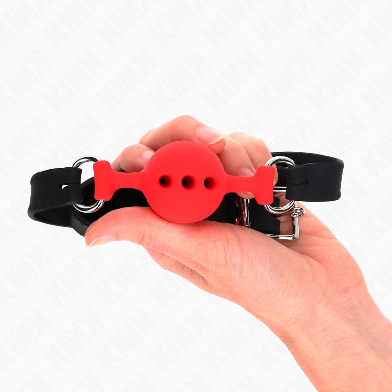 KINK - ΦΙΜΩΤΗΡΙΟ ΣΙΛΙΚΟΝΗΣ 55 x 2 CM ΜΕ ΜΠΑΛΑ 4 CM ΜΕΓΕΘΟΣ S ΚΟΚΚΙΝΟ ΡΥΘΜΙΖΟΜΕΝΟ 35-51 CM