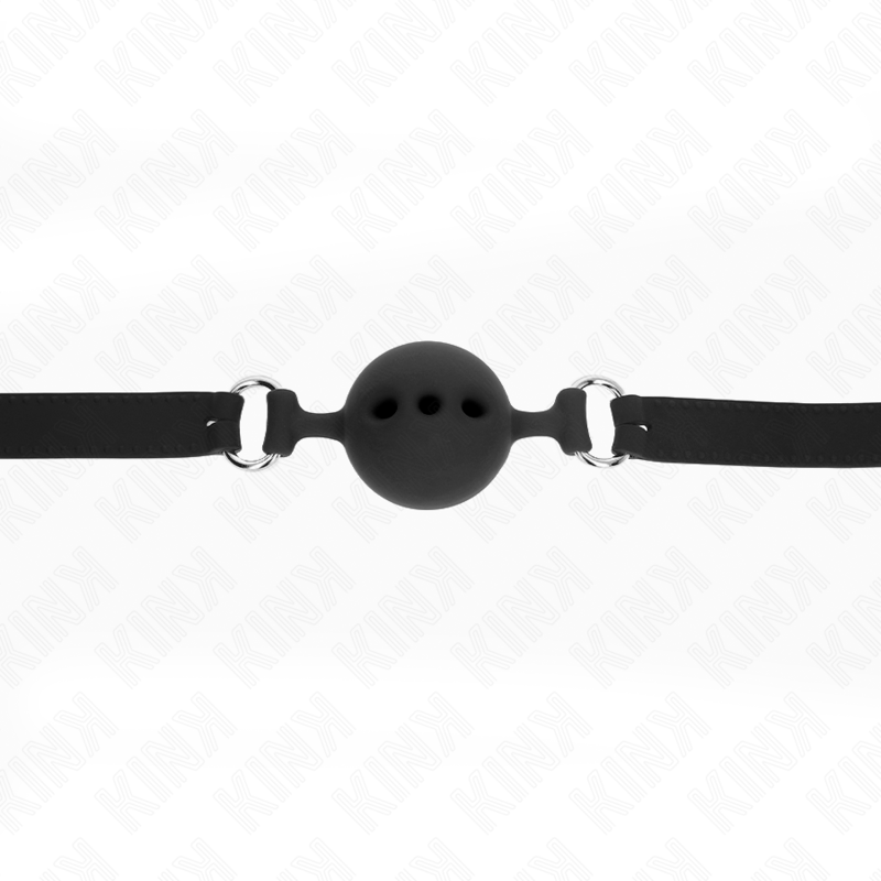 KINK - ΦΙΜΩΤΗΡΙΟ ΣΙΛΙΚΟΝΗΣ 55 x 2 CM ΜΕ ΜΠΑΛΑ 5 CM ΜΕΓΕΘΟΣ L ΜΑΥΡΟ ΡΥΘΜΙΖΟΜΕΝΟ 35-51 CM