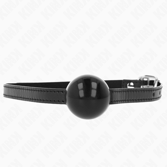 KINK - ΜΑΥΡΗ ΜΟΝΑΔΙΚΗ ΜΠΑΛΑ 4 CM ΦΙΜΩΤΗΡΙΟ 65 x 1,5 CM