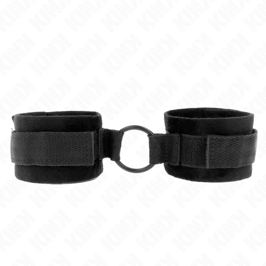 KINK - ΜΑΝΙΚΕΤΕΣ ΧΕΡΙΩΝ ΓΙΑ ΑΡΧΑΡΙΟΥΣ 25 CM ΜΕ O-RING 4 CM ΜΑΥΡΕΣ ΡΥΘΜΙΖΟΜΕΝΕΣ 15-25 CM