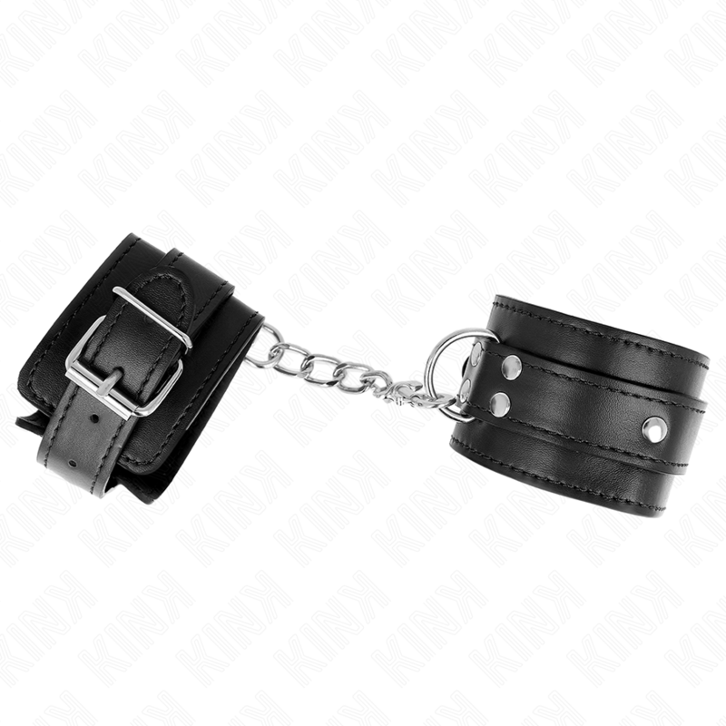 KINK - 3 ΔΑΚΤΥΛΙΟΙ ΚΑΡΠΟΥ ΜΕ D-RING ΡΥΘΜΙΖΟΜΕΝΟΙ ΜΑΥΡΟΙ 17,5-25 CM X 6 CM