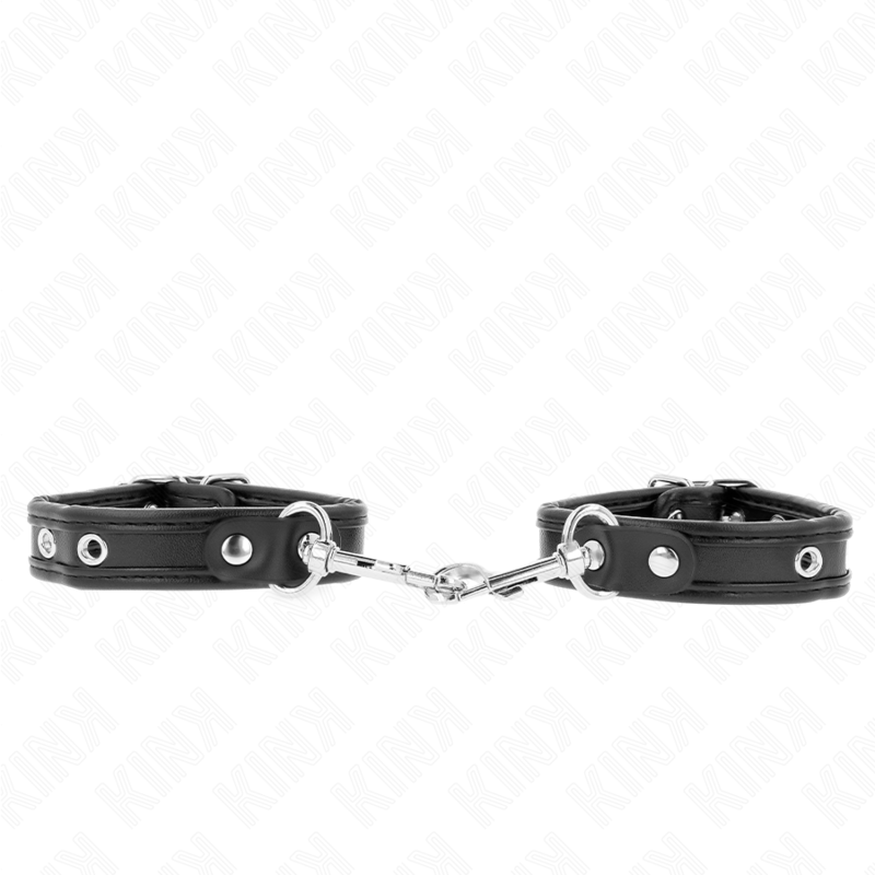 KINK - ΜΙΝΙ ΜΑΥΡΑ ΒΡΑΧΙΟΛΙ ΜΕ ΡΥΘΜΙΖΟΜΕΝΑ ΤΡΟΧΙΑ 16-22 CM X 2 CM