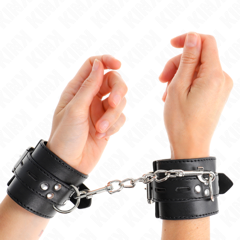 KINK - ΔΕΣΙΜΟ ΚΑΡΠΟΥ ΜΑΥΡΟ ΜΕ ΜΑΥΡΗ ΖΩΝΗ ΡΥΘΜΙΖΟΜΕΝΗ 17-28 CM X 6 CM