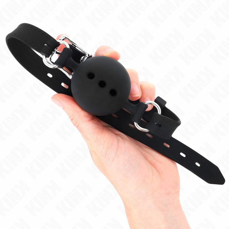 KINK - ΦΙΜΩΤΗΡΙΟ ΣΙΛΙΚΟΝΗΣ 55 x 2 CM ΜΕ ΜΕΓΕΘΟΣ ΜΠΑΛΑΣ 4,5 CM ΜΑΥΡΟ ΡΥΘΜΙΖΟΜΕΝΟ 35-51 CM