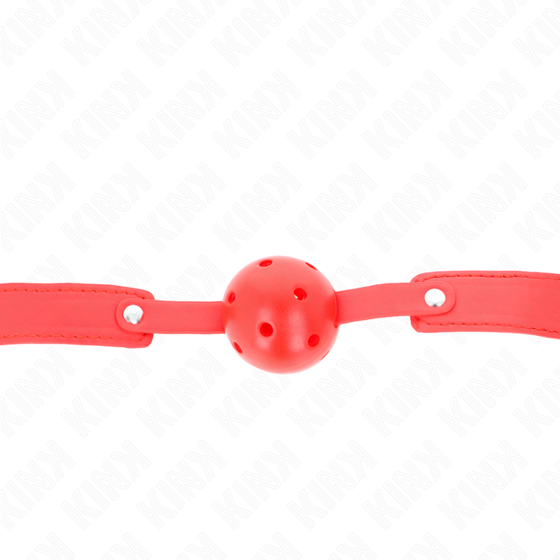 KINK - ΚΟΚΚΙΝΗ ΑΝΑΠΝΕΟΥΣΑ ΜΠΑΛΑ 4,5 CM ΦΙΜΩΤΗΡΑΣ 65 x 2,5 CM