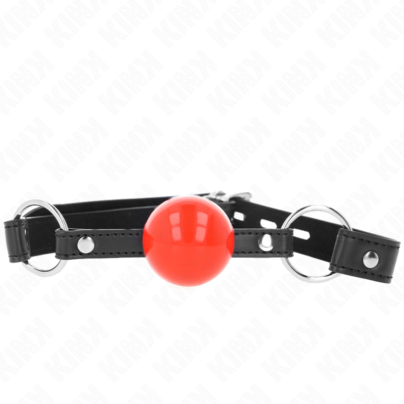ΦΙΜΩΤΗΡΑΣ KINK - BALL 4 CM ΜΕ ΚΛΕΙΔΑΡΙΑ ΚΟΚΚΙΝΗ ΜΠΑΛΑ ΜΑΥΡΟ ΛΟΥΡΑΚΙ 60 x 2 CM