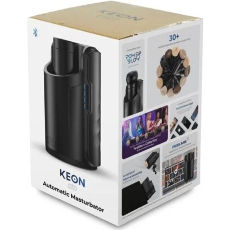 ΣΕΤ ΣΥΝΔΥΑΣΜΟΥ KIIROO - KEON ΑΠΟ ΤΗΝ KIIROO + FEEL STROKER ΜΑΥΡΟ
