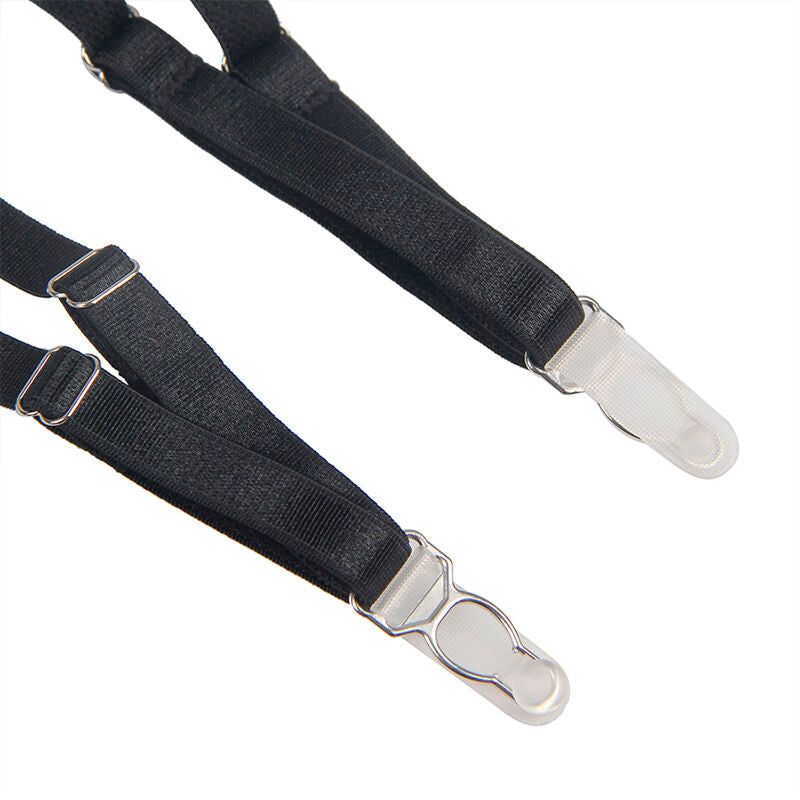 SUBBLIME - 954147 ΜΑΥΡΟ ΣΩΜΑ ΜΕ ΖΑΡΤΖΕΤΕΣ S/M