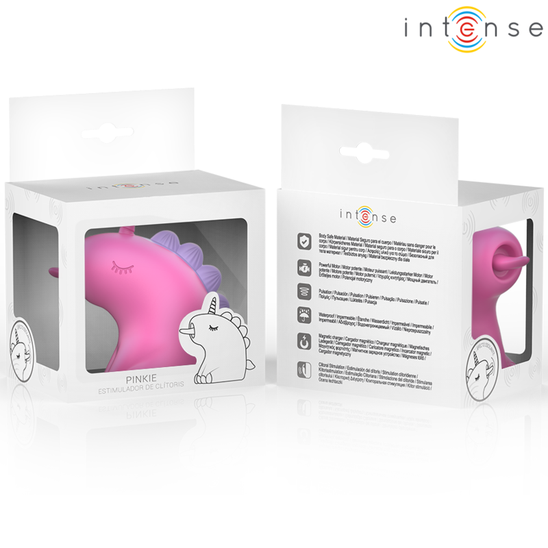 INTENSE - PINKIE 360º ΠΕΡΙΣΤΡΕΦΟΜΕΝΟΣ ΔΙΕΓΕΡΤΗΣ ΓΛΩΣΣΑΣ