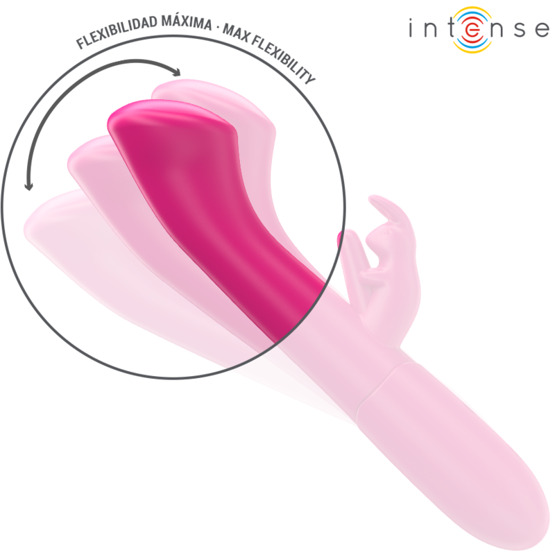 ΔΟΝΗΤΗΣ INTENSE - JULIETA RABBIT 18,6 CM 10 ΔΟΝΗΣΕΙΣ ΡΟΖ