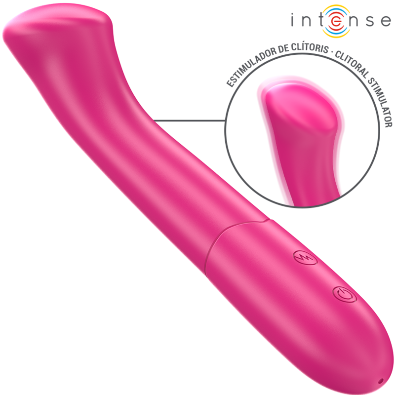 ΔΟΝΗΤΗΣ INTENSE - PATY 19 CM ΕΥΚΑΜΠΤΟΣ 10 ΔΟΝΗΣΕΙΣ ΜΟΝΤΕΛΟ 2 ΡΟΖ