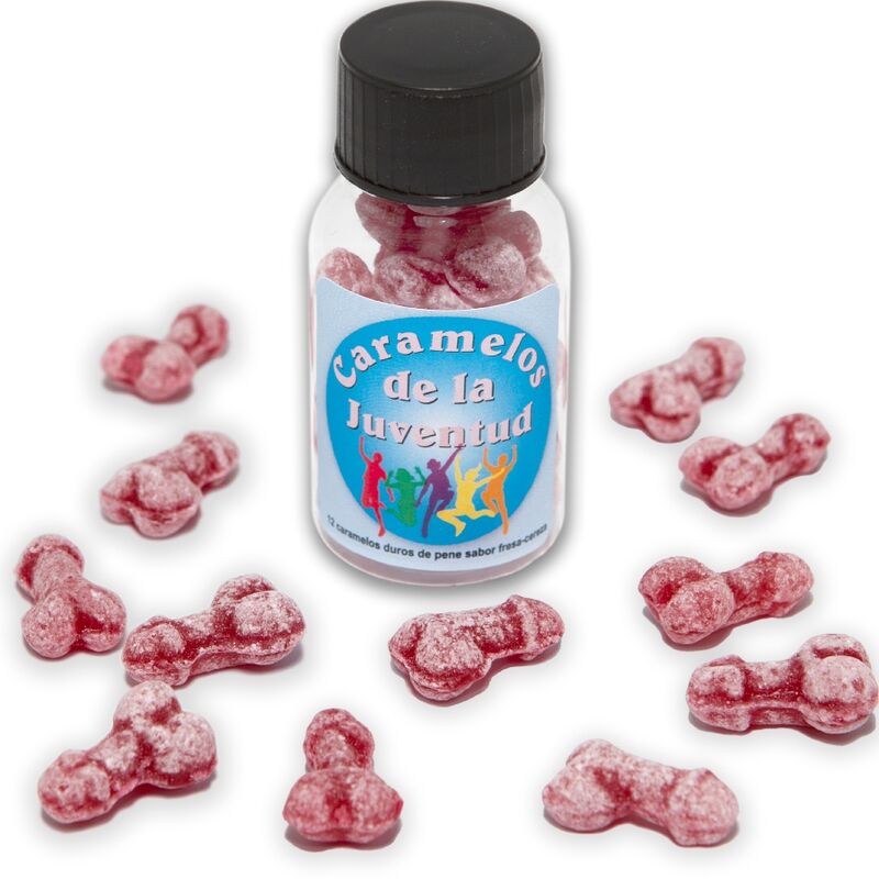 DIABLO PICANTE - 12 ΝΕΑΝΙΚΕΣ ΚΑΡΑΜΕΛΕΣ ΣΕ ΣΧΗΜΑ ΠΕΟΥΣ ΣΕ ΦΡΑΟΥΛΑ/ΚΕΡΑΣΙ