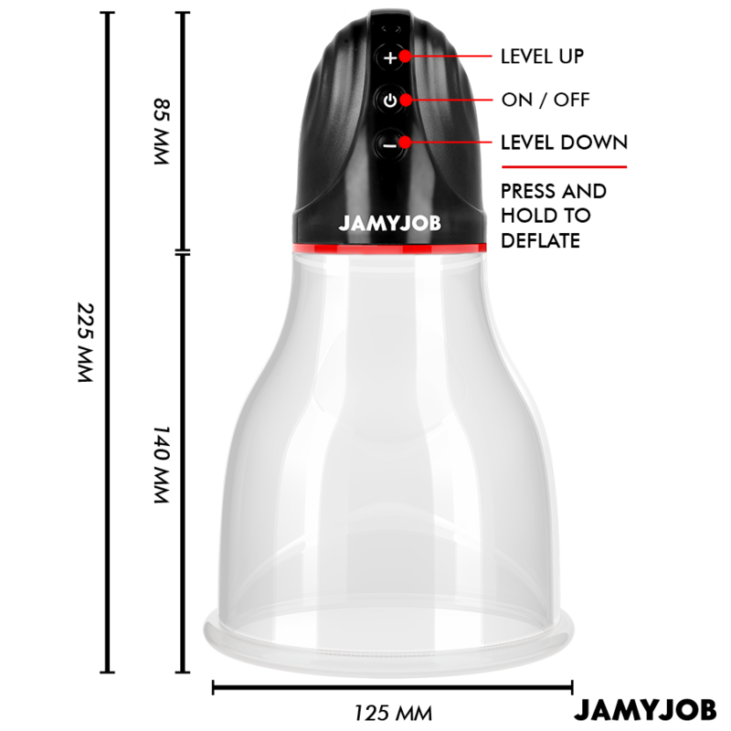 JAMYJOB - XPAND LITE ΑΥΤΟΜΑΤΗ ΑΝΤΛΙΑ ΟΡΧΩΝ 3 ΕΠΙΠΕΔΩΝ ΑΝΑΡΡΟΦΗΣΗΣ ΓΚΡΙ