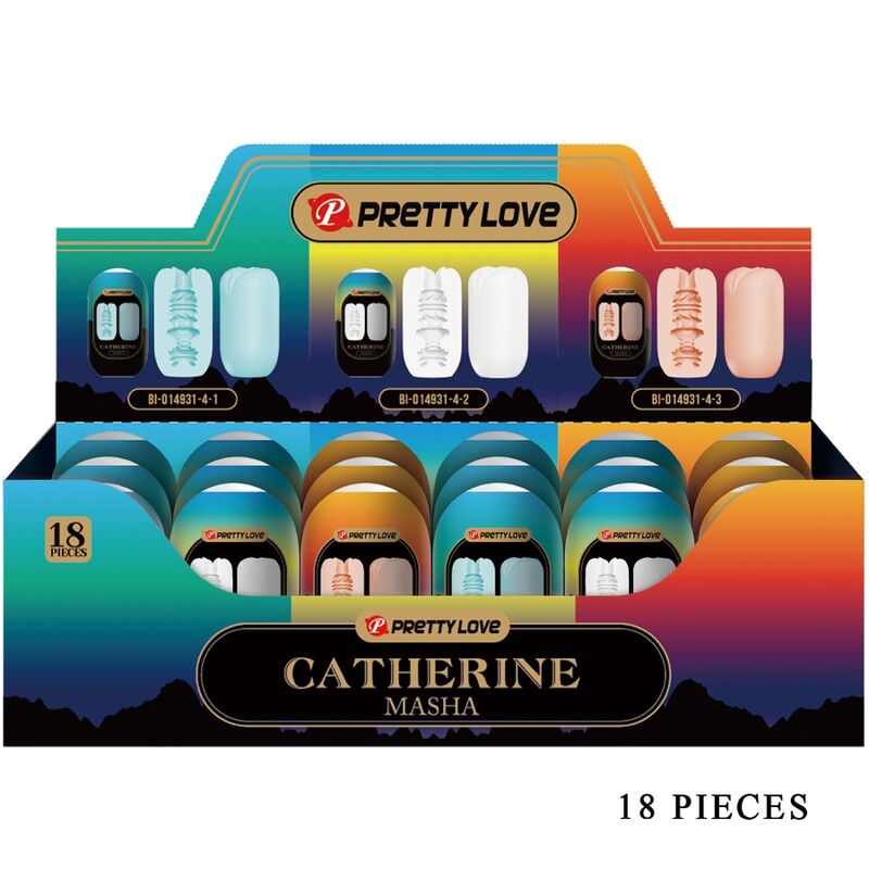 PRETTY LOVE - MASHA PACK 18 ΔΙΑΦΟΡΟΙ ΑΝΔΡΙΚΟΙ ΑΥΤΟΜΑΤΟΙ