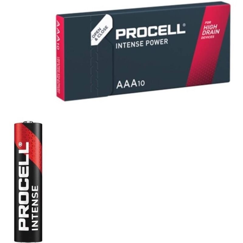 PROCELL - ΕΝΤΑΣΗ ΙΣΧΥΟΣ ΑΛΚΑΛΙΚΗ ΜΠΑΤΑΡΙΑ LR03 AAA 1.5V ΚΟΥΤΙ*10