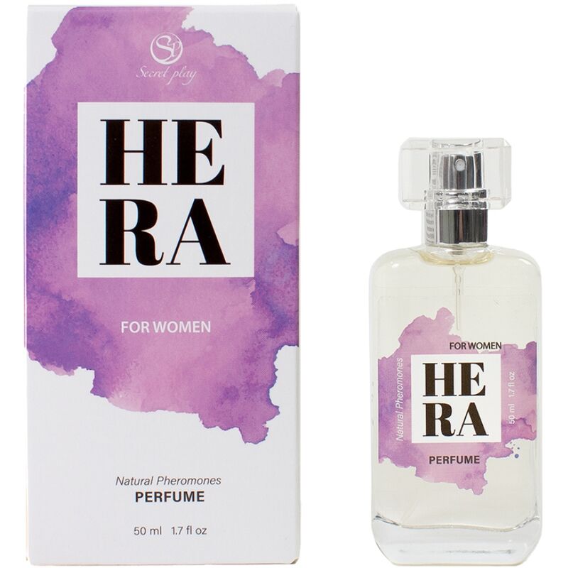 SECRETPLAY - HERA ΦΥΣΙΚΟ ΑΡΩΜΑ ΦΕΡΟΜΟΝΕΣ ΣΠΡΕΪ ΓΙΑ ΓΥΝΑΙΚΕΣ 50 ML