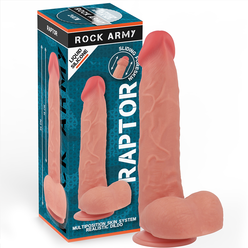 ROCKARMY - ΥΓΡΟ ΣΙΛΙΚΟΝΗΣ RAPTOR 24 CM -O- 4.4 CM