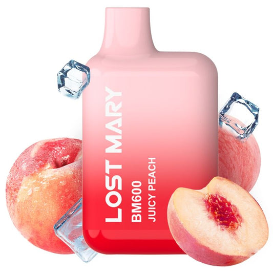 LOST MARY - BM600 ΑΤΜΙΣΤΗΣ ΝΙΚΟΤΙΝΗΣ 2% ΜΙΑΣ ΧΡΗΣΗΣ ΡΟΔΑΚΙΝΟ