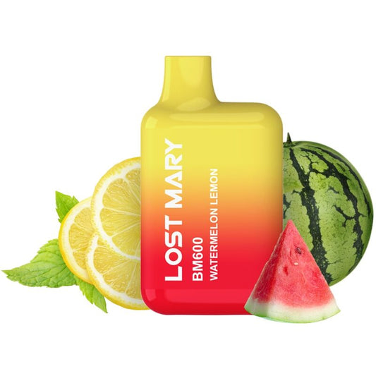 LOST MARY - BM600 ΑΤΜΙΣΤΗΣ ΝΙΚΟΤΙΝΗΣ 2% ΜΙΑΣ ΧΡΗΣΗΣ ΚΑΡΠΟΥΖΙ ΛΕΜΟΝΙ