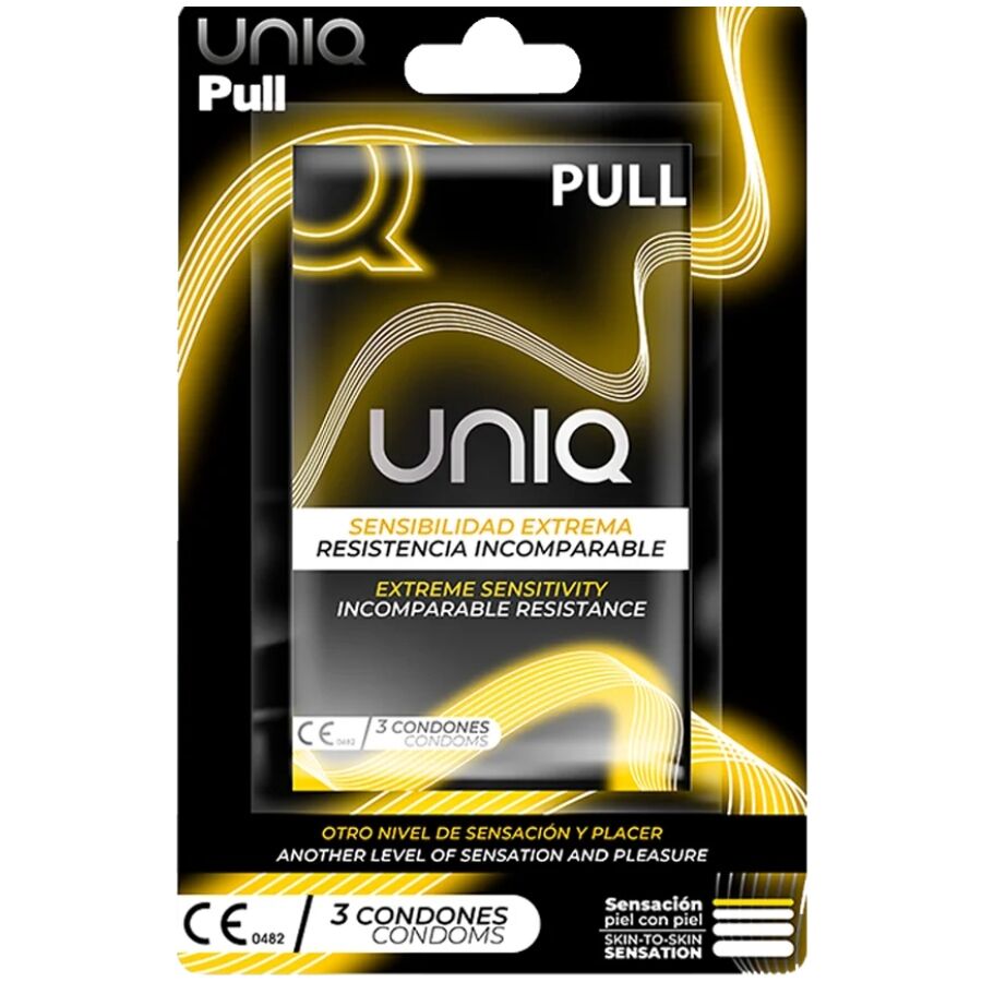 UNIQ - ΠΡΟΦΥΛΑΚΤΙΚΑ ΧΩΡΙΣ ΛΑΤΕΞ ΜΕ ΤΑΙΝΙΕΣ 3 ΤΕΜΑΧΙΩΝ